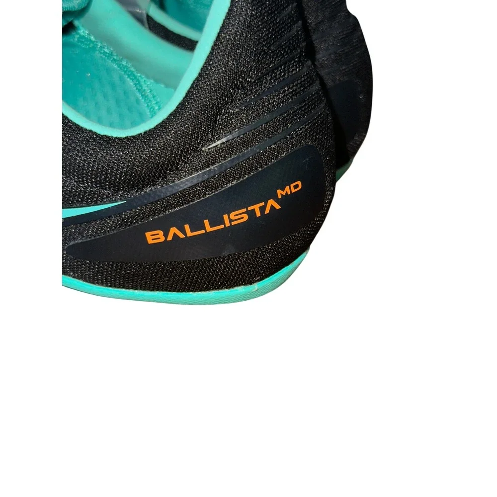 Saucony Ballista MD Mens Track Field Spikes Black Teal Orange S29071-26 Size 11
